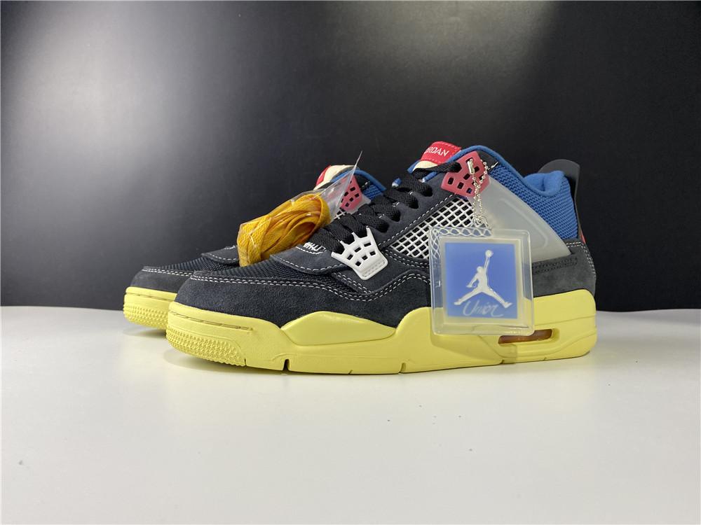 AJ 4 Retro Union Off Noir Shoes Sneakers - nk0001330 image 3