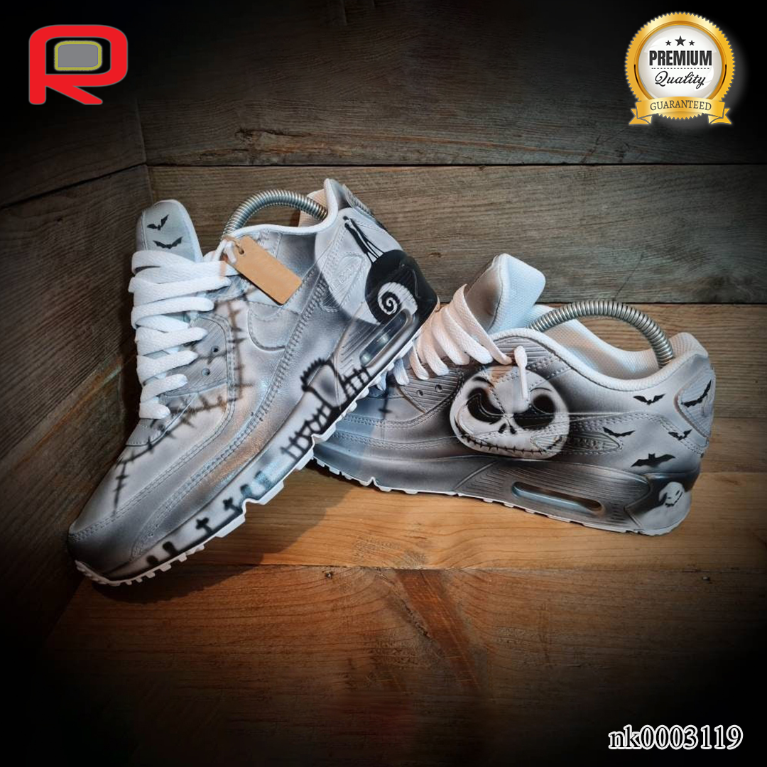 AM 90 Nightmare Before Christmas Custom Shoes Sneakers - nk0003119 image 5