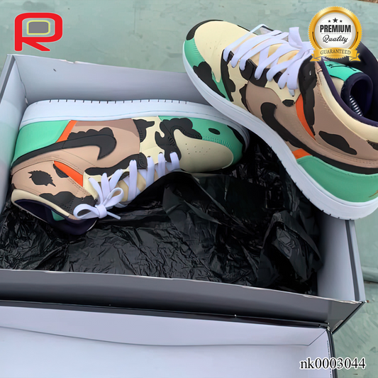 AJ 1 x Ben & Jerry Custom Shoes Sneakers - nk0003044 image 2