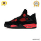 AJ 4 Retro Red Thunder Shoes Sneakers - nk0001682 image 1