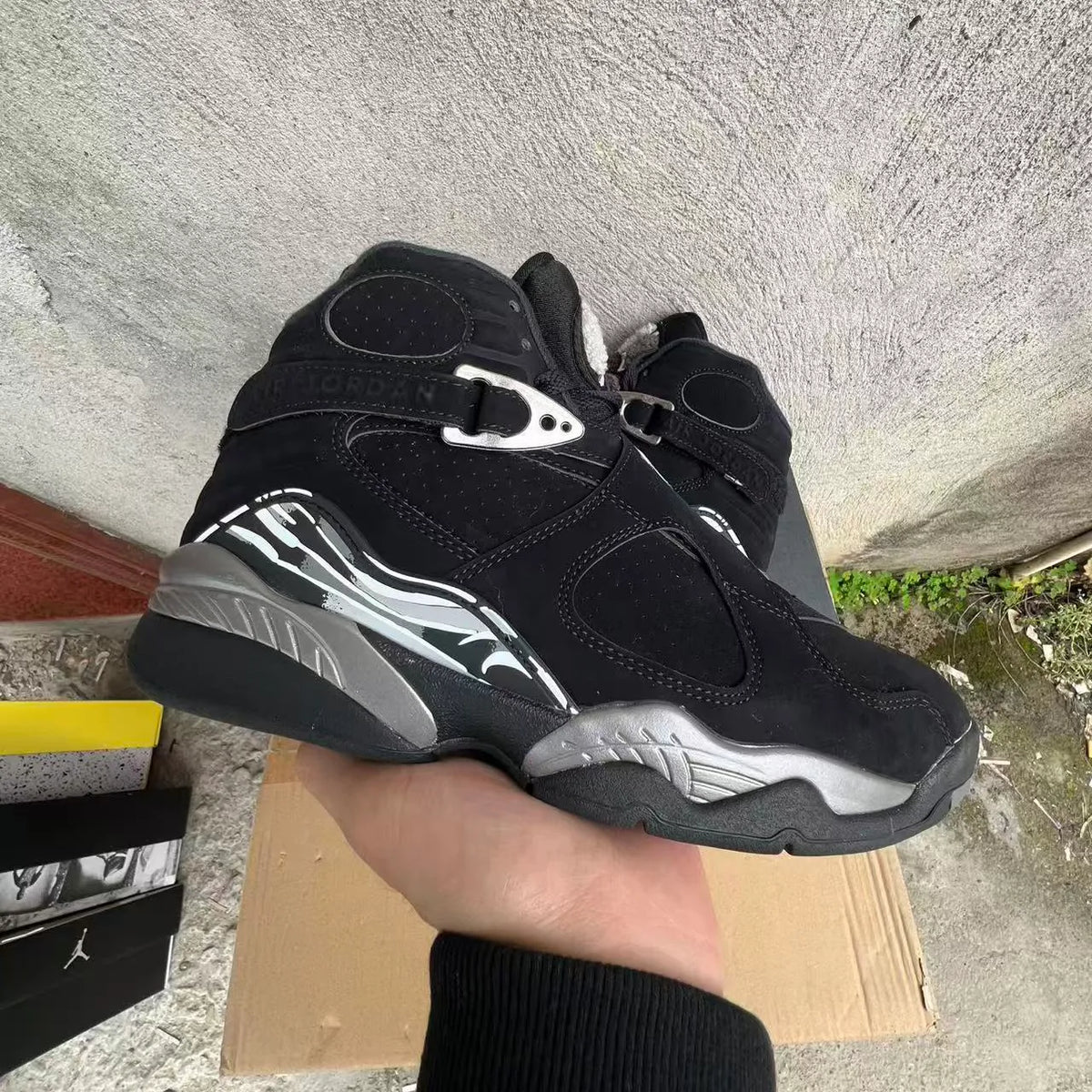 AJ 8 Chrome Shoes Sneakers – nk0004038 image 6