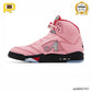 Awake NY x AJ 5 Arctic Pink Shoes Sneakers - nk0004393 image 1
