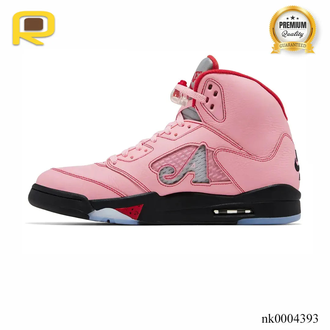 Awake NY x AJ 5 Arctic Pink Shoes Sneakers - nk0004393 image 1