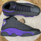 AJ 13 Court Purple Shoes Sneakers - nk0001627 image 5