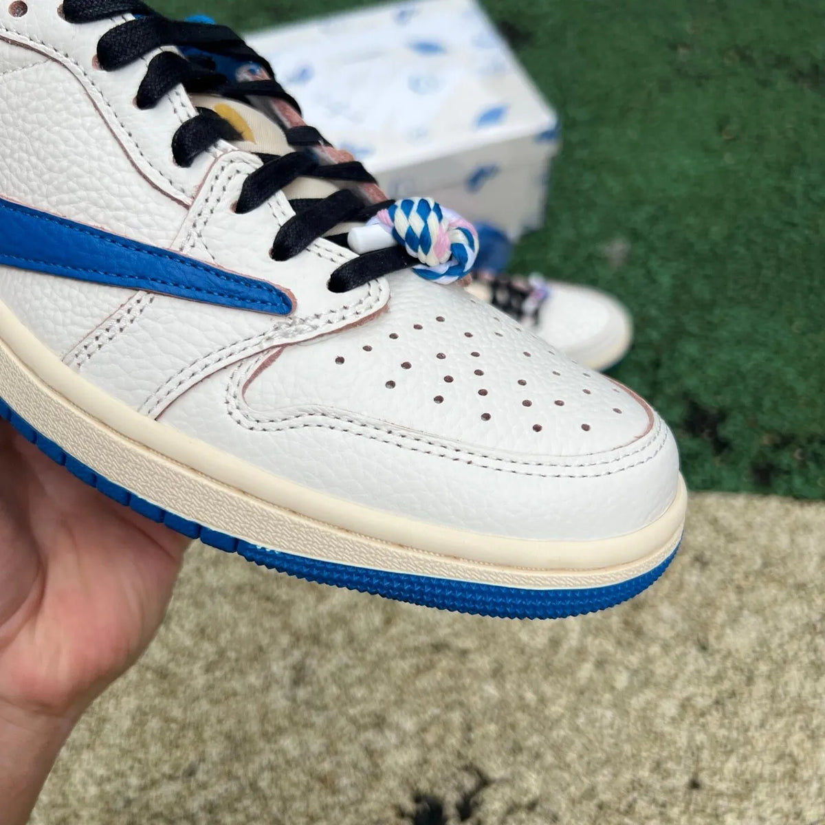 Travis Scott x Fragment x AJ 1 Low 2025 Shoes Sneakers - nk0004193 image 14