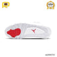 AJ 4 Retro Metallic Red Shoes Sneakers - nk0000701 image 5