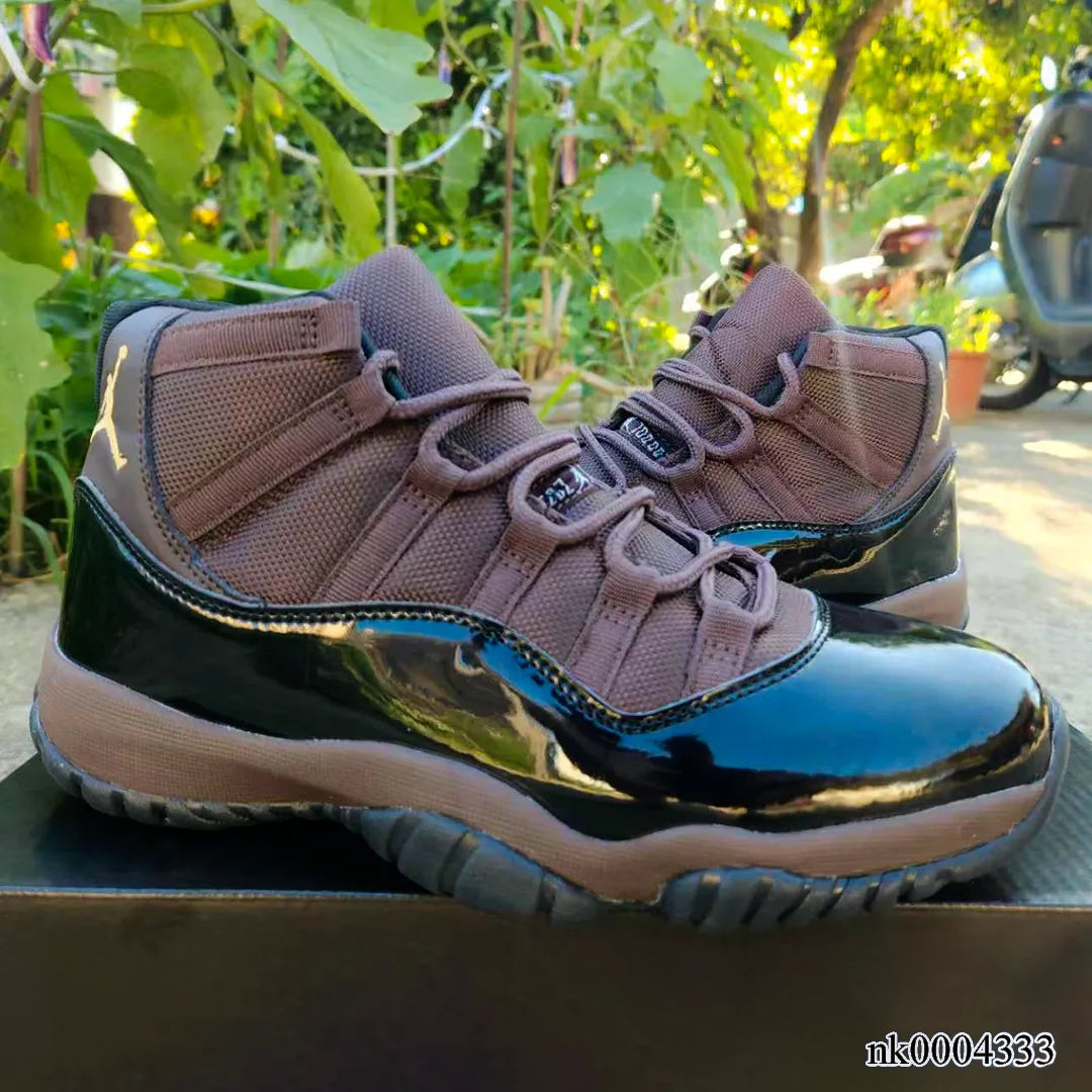 AJ 11 Black Brown Shoes Sneakers - nk0004333 image 2