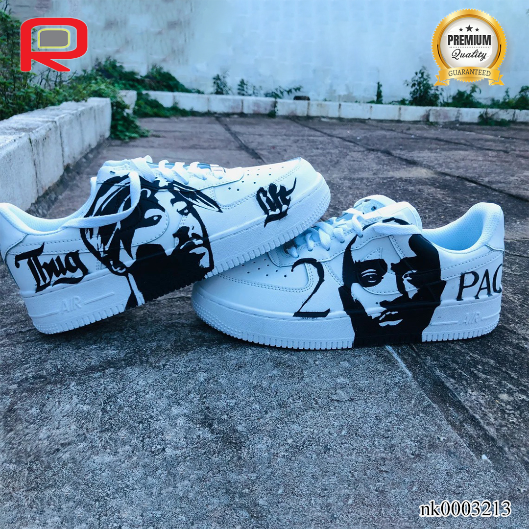 AF 1 2Pac 2 Custom Shoes Sneakers - nk0003213 image 1
