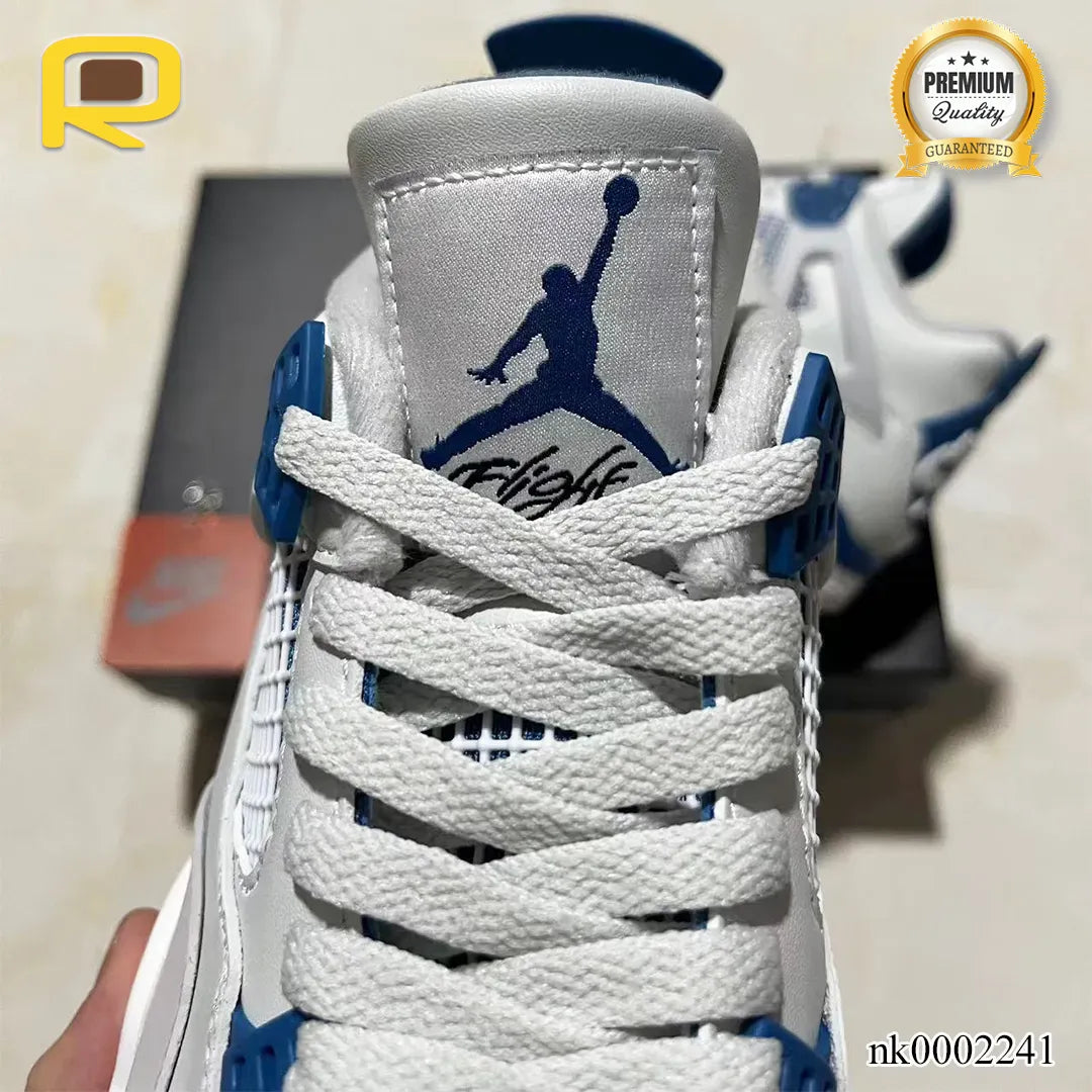 AJ 4 Retro Military Blue Shoes Sneakers - nk0002241 image 10