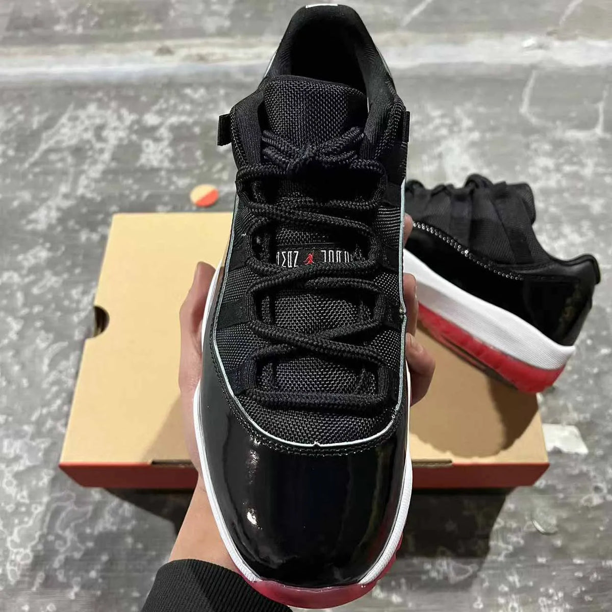 AJ 11 Low Bred 2025 Shoes Sneakers - nk0004311 image 8