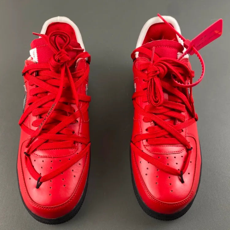 OW x AF 1 Low Crimson Sample Shoes Sneaker - nk0004572 image 10