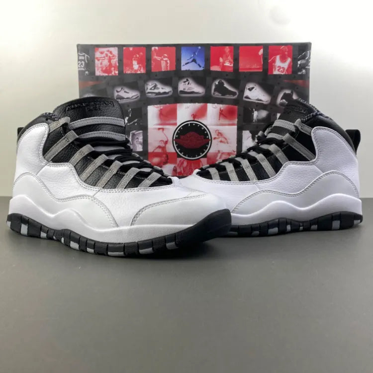 AJ 10 Retro Steel Shoes Sneakers - nk0001703 image 10