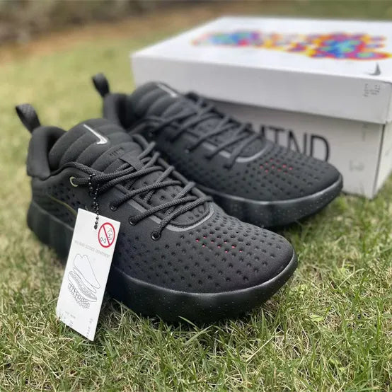 NK Mind 002 Black Hyper Crimson Shoes Sneakers - nk0004881 image 6