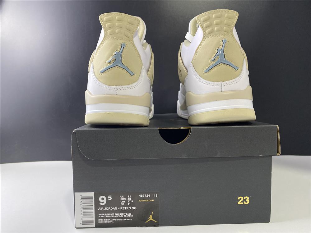 AJ 4 Retro Sand Shoes Sneakers - nk0001338 image 19