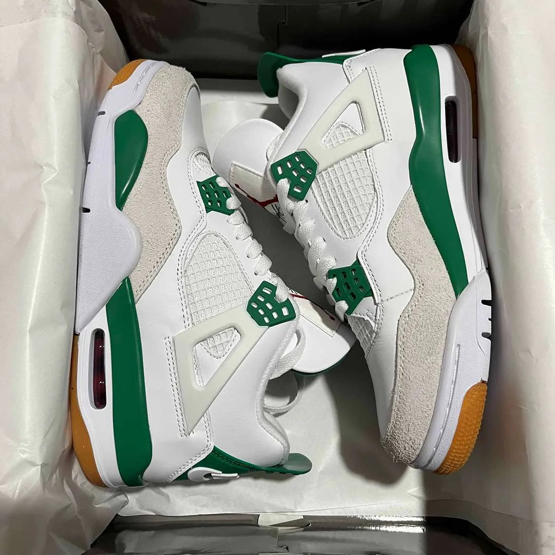 AJ 4 Retro SB Pine Green Shoes Sneakers - nk0002855 image 3