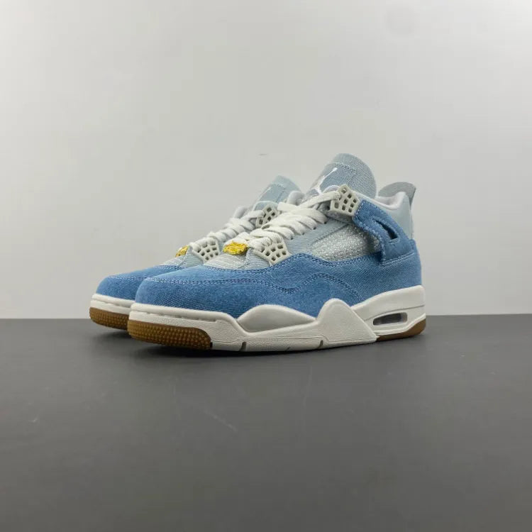 AJ 4 Denim Worn Blue Shoes Sneakers – nk0004418 image 12