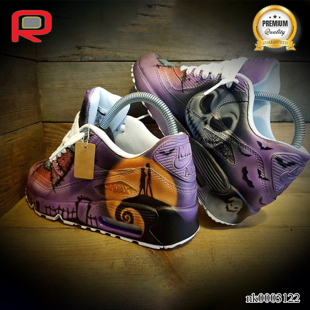 AM 90 Nightmare Before Christmas 2 Custom Shoes Sneakers - nk0003122 image 4