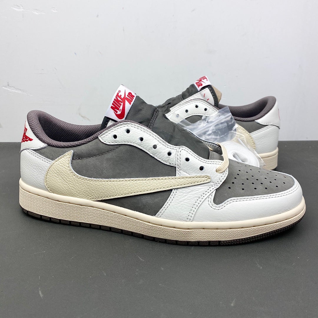 Travis Scott x AJ 1 Low OG Reverse Mocha Shoes Sneakers - nk0001819 image 11