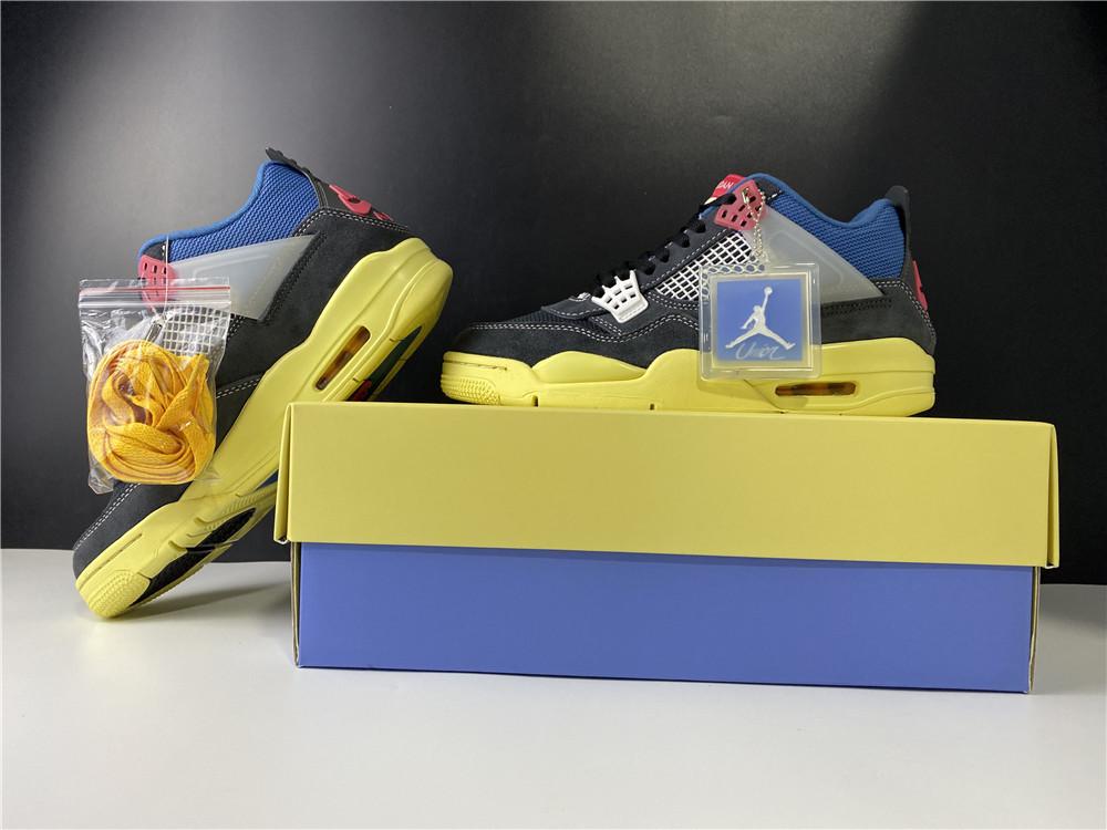 AJ 4 Retro Union Off Noir Shoes Sneakers - nk0001330 image 24