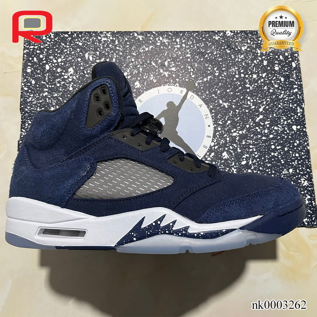 AJ 5 Midnight Navy Shoes Sneakers - nk0003262 image 8
