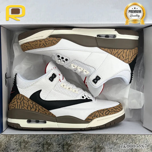 AJ 3 x Travis Scott Palomino Shoes Sneakers - nk0003587 image 2