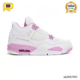 AJ 4 White Pink Oreo Shoes Sneakers - nk0003985 image 0
