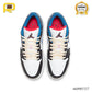 AJ 1 Low SE Black Industrial Blue Shoes Sneakers - nk0003327 image 3
