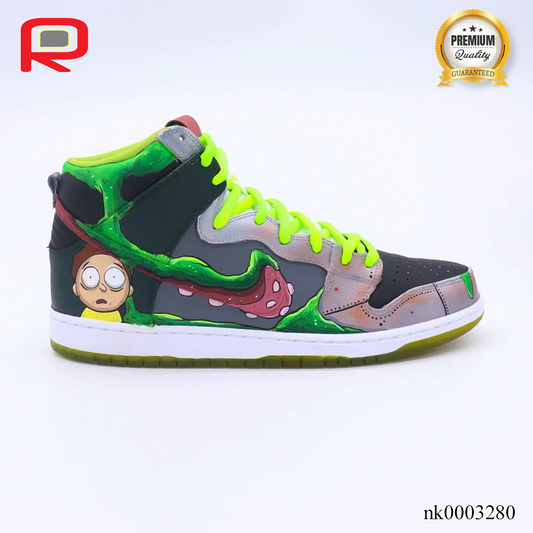 SB Dunk High Rick&Morty Custom Shoes Sneakers - nk0003280 image 0