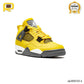 AJ 4 Retro Lightning 2021 Shoes Sneakers - nk0005014 image 2