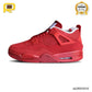 AJ 4 Triple Red Shoes Sneakers - nk0004844 image 1