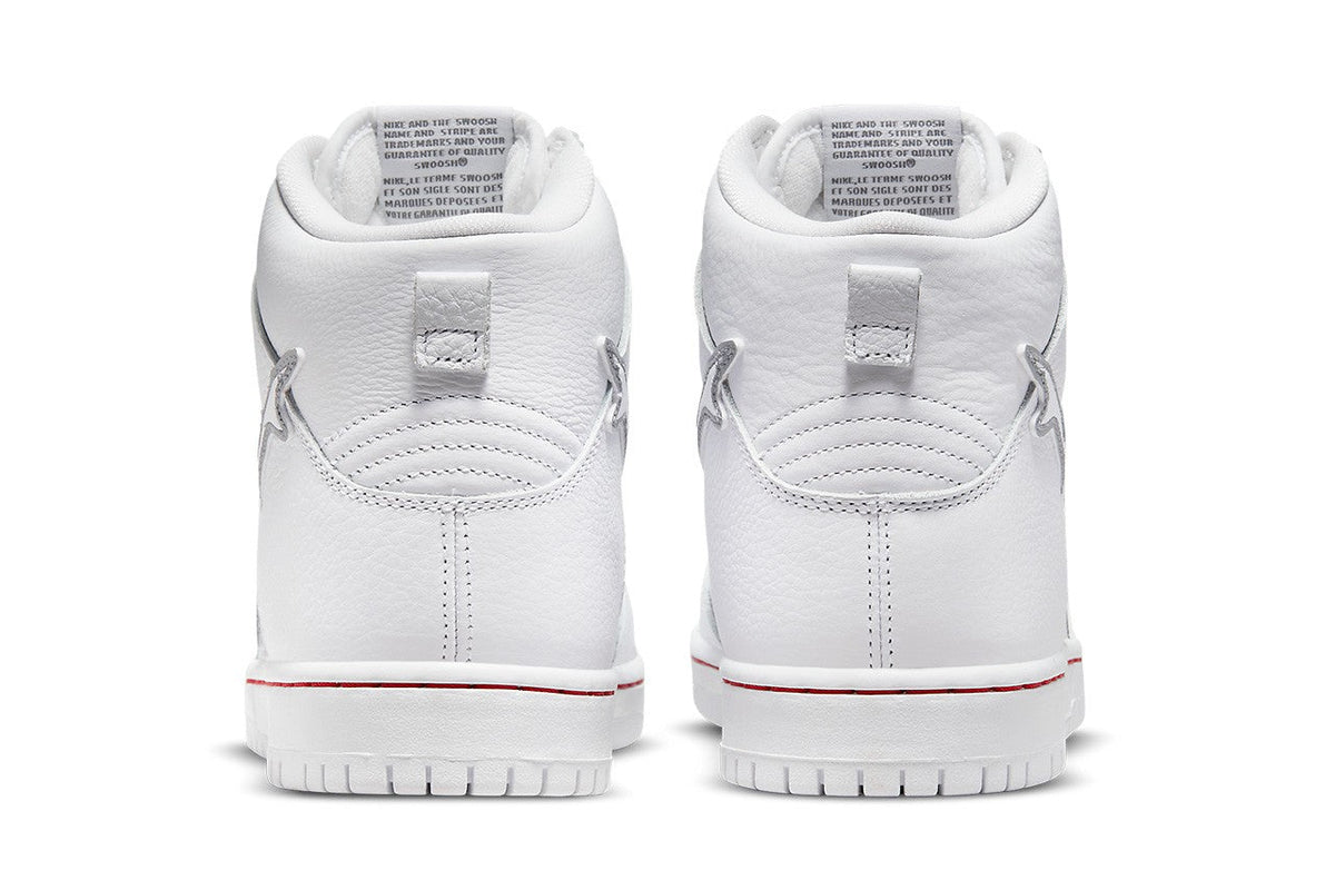 SB Dunk High Oski Great White Shoes Sneakers - nk0001864 image 3