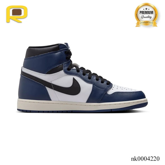AJ 1 High OG Midnight Navy Shoes Sneakers - nk0004220 image 0