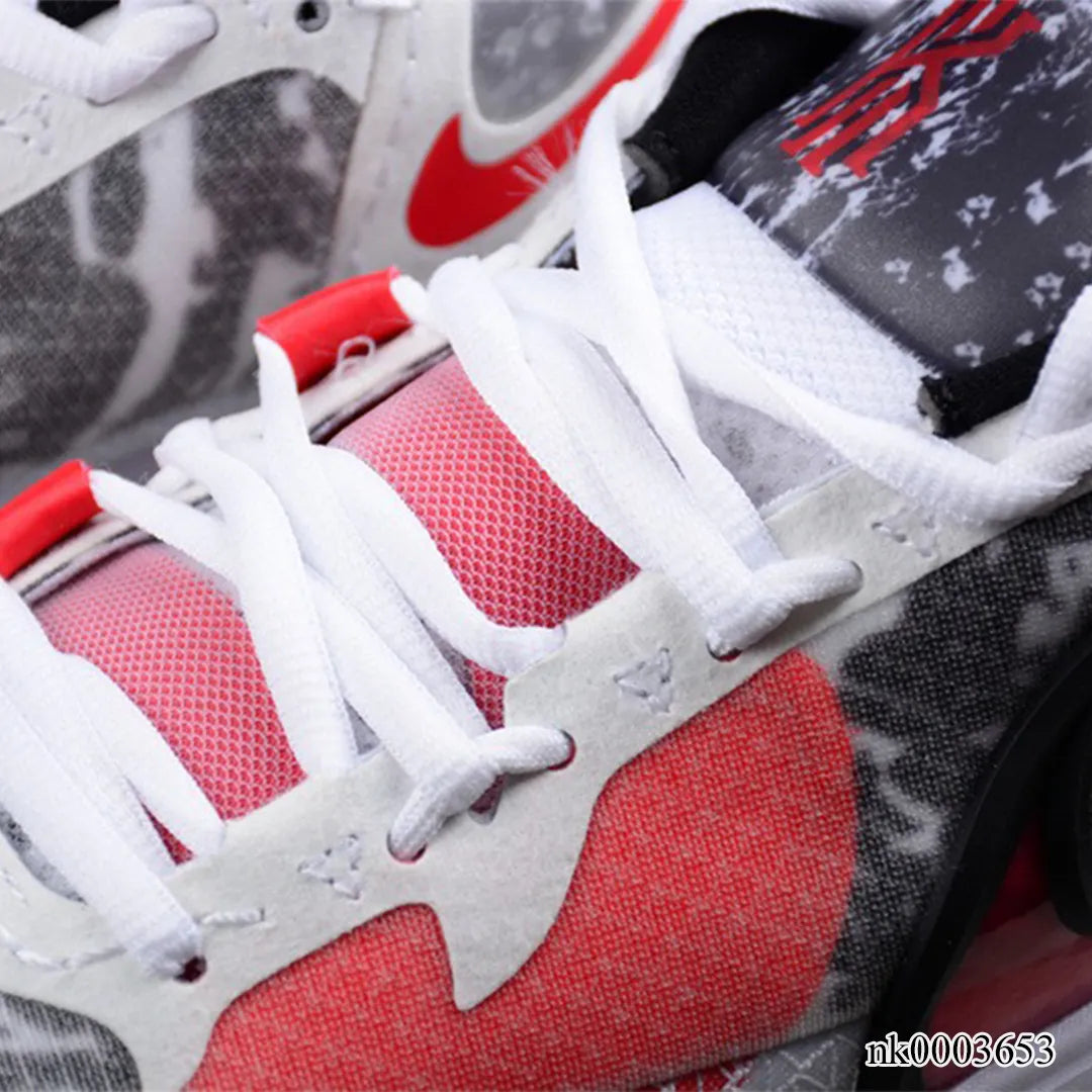 Kyrie 8 White/University Red Shoes Sneakers - nk0003653 image 7