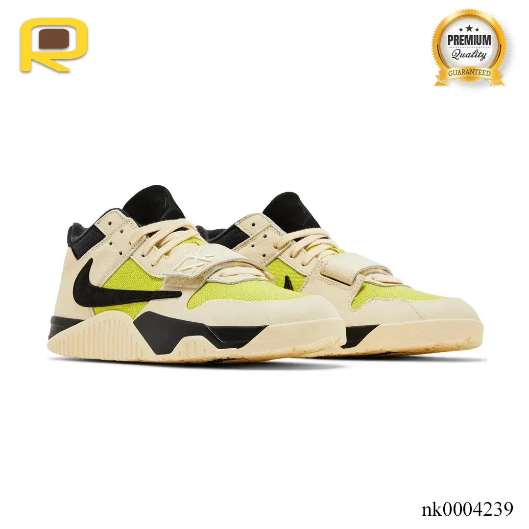 Travis Scott x Jumpman Jack Bright Cactus Shoes Sneakers - nk0004239 image 2