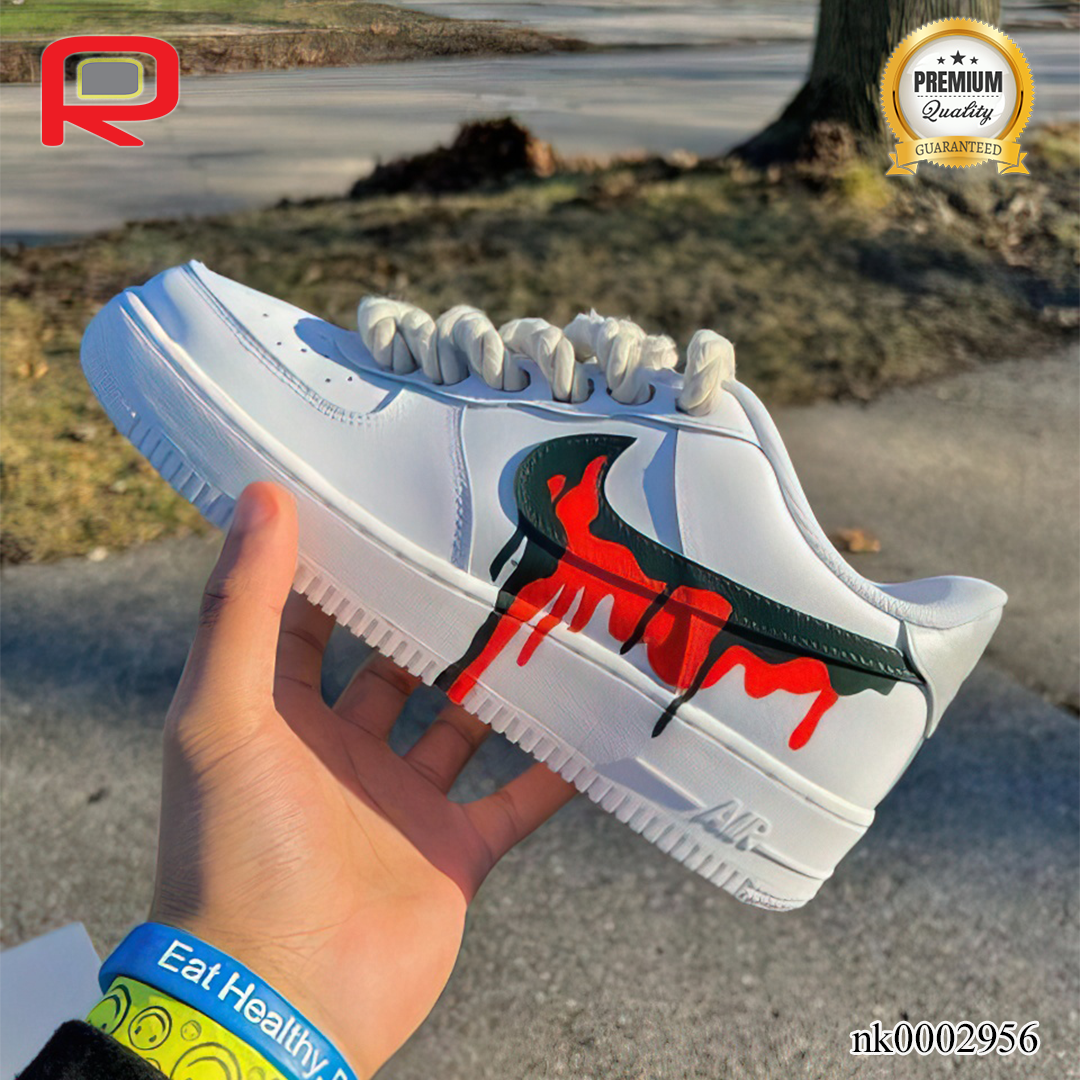 AF 1 The Colorway Drip Custom Shoes Sneakers - nk0002956 image 0