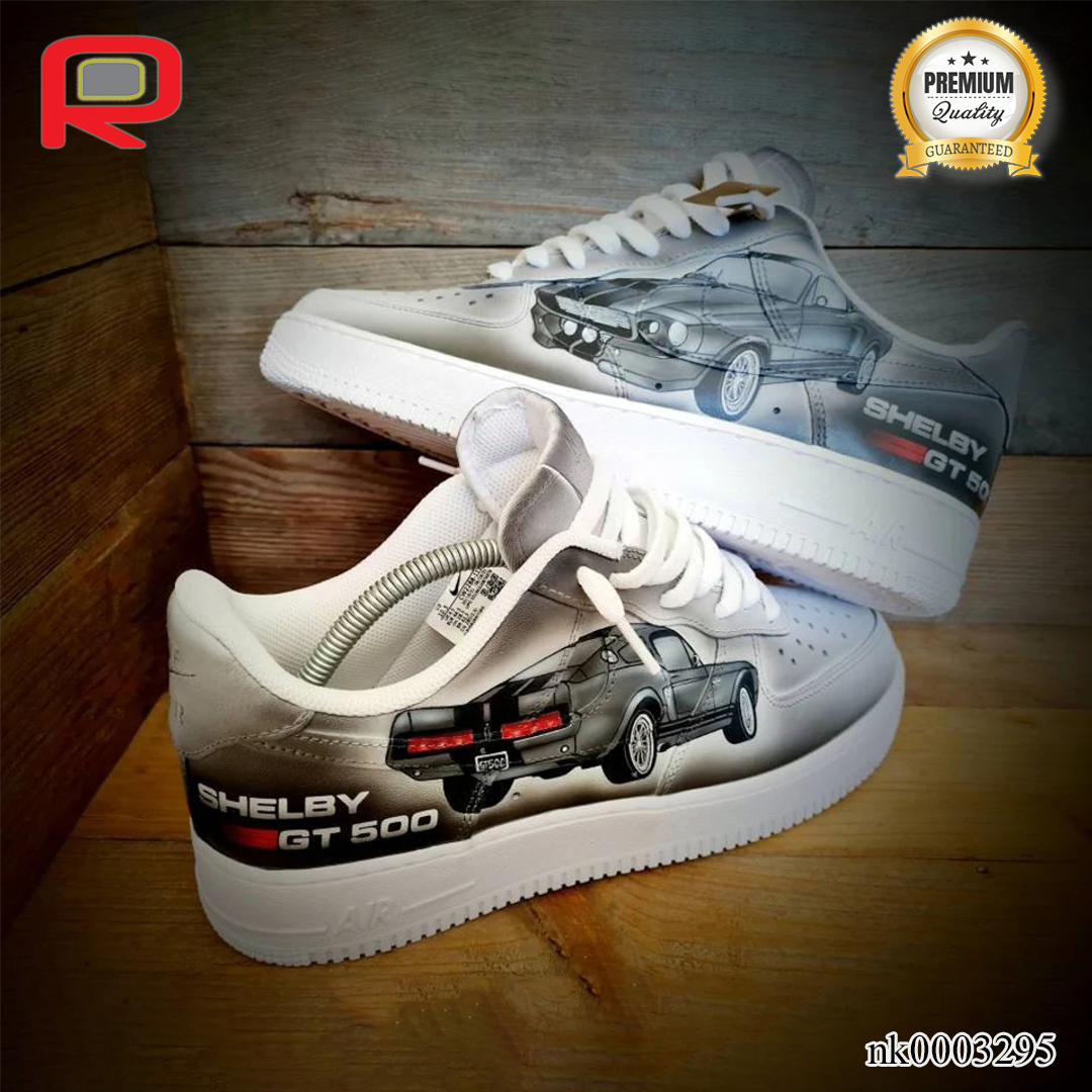 AF 1 Shelby GT500 Custom Shoes Sneakers - nk0003295 image 4