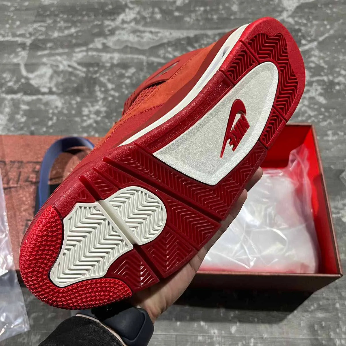 Nigel Sylvester x AJ 4 Brick by Brick Shoes Sneakers - nk0004308 image 13