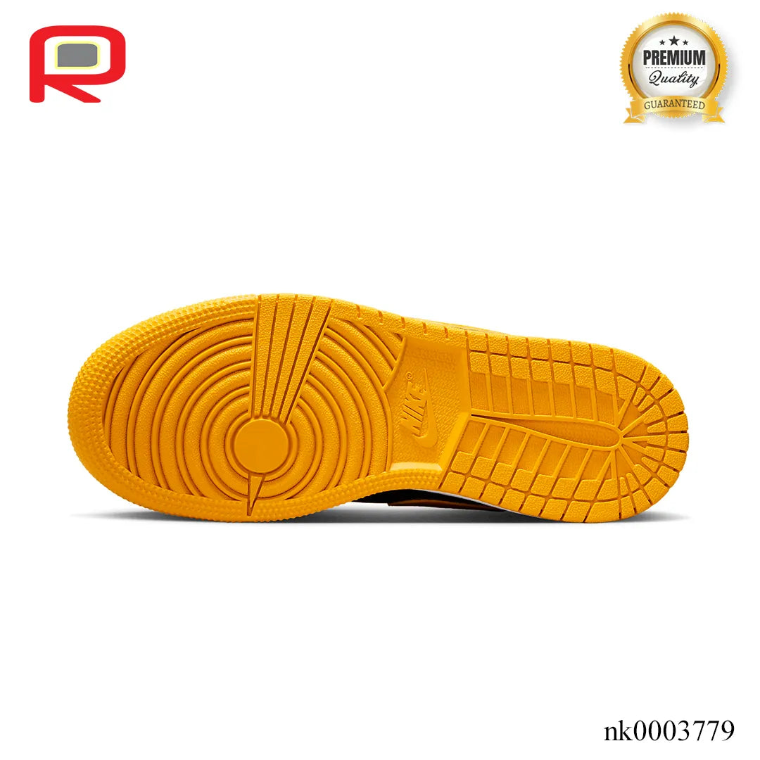 AJ 1 Low Yellow Ochre Shoes Sneakers - nk0003779 image 5
