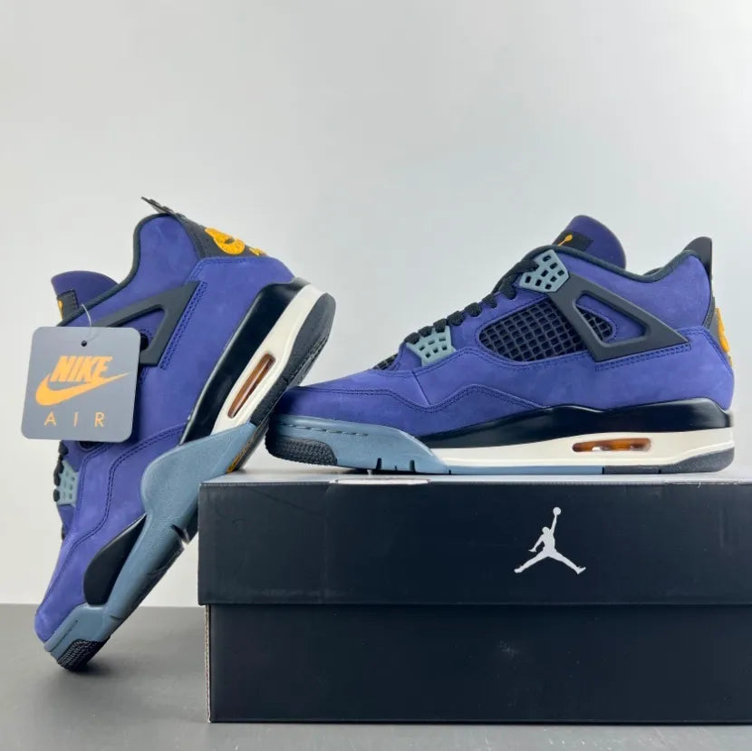 AJ 4 Lakers Shoes Sneakers - nk0004535 image 9