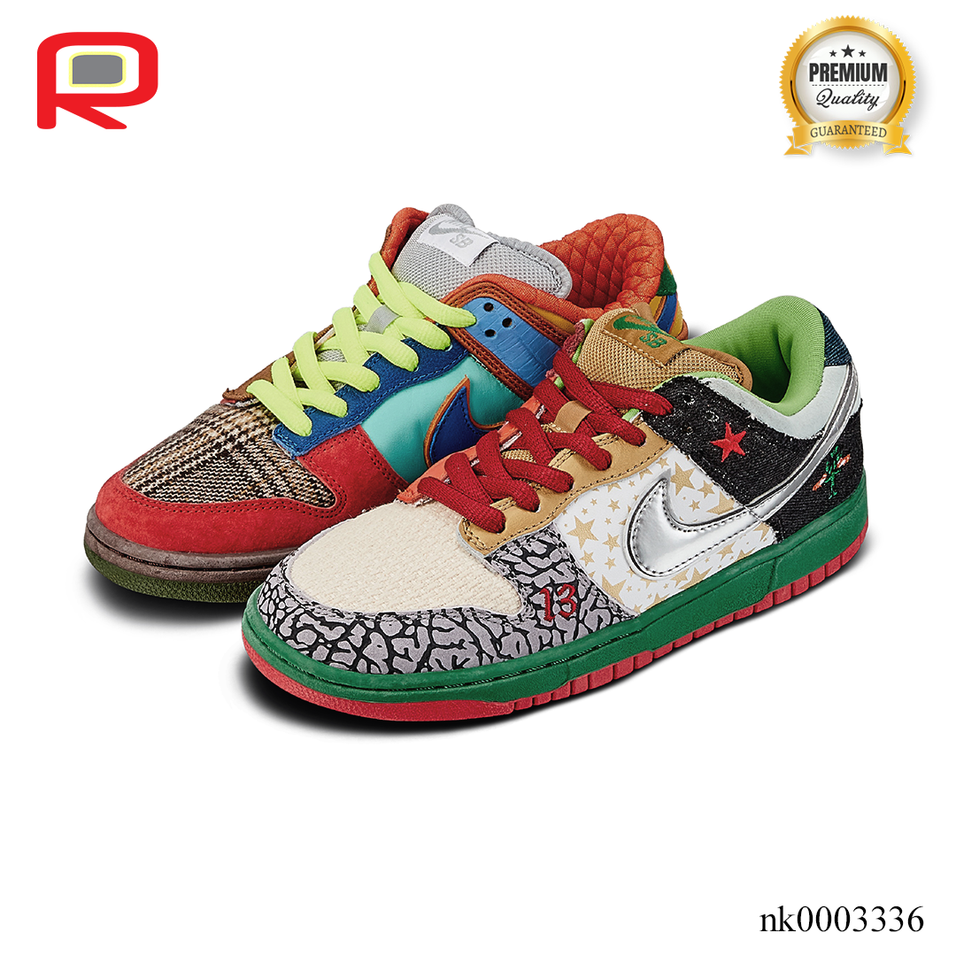 SB Dunk Low What The Dunk Shoes Sneakers - nk0003336 image 4