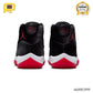 AJ 11 Bred Velvet Shoes Sneakers - nk0003899 image 4