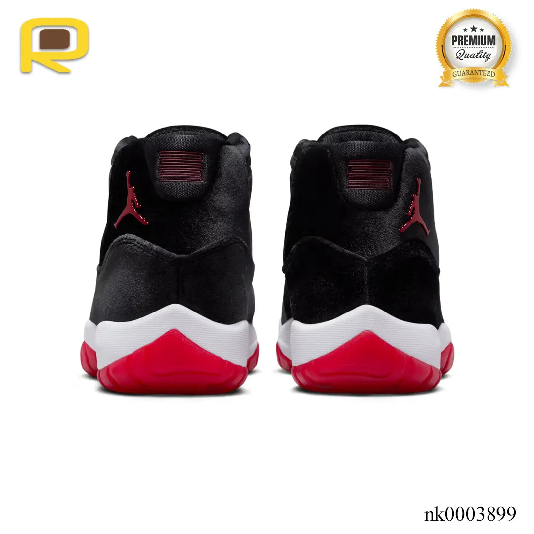 AJ 11 Bred Velvet Shoes Sneakers - nk0003899 image 4