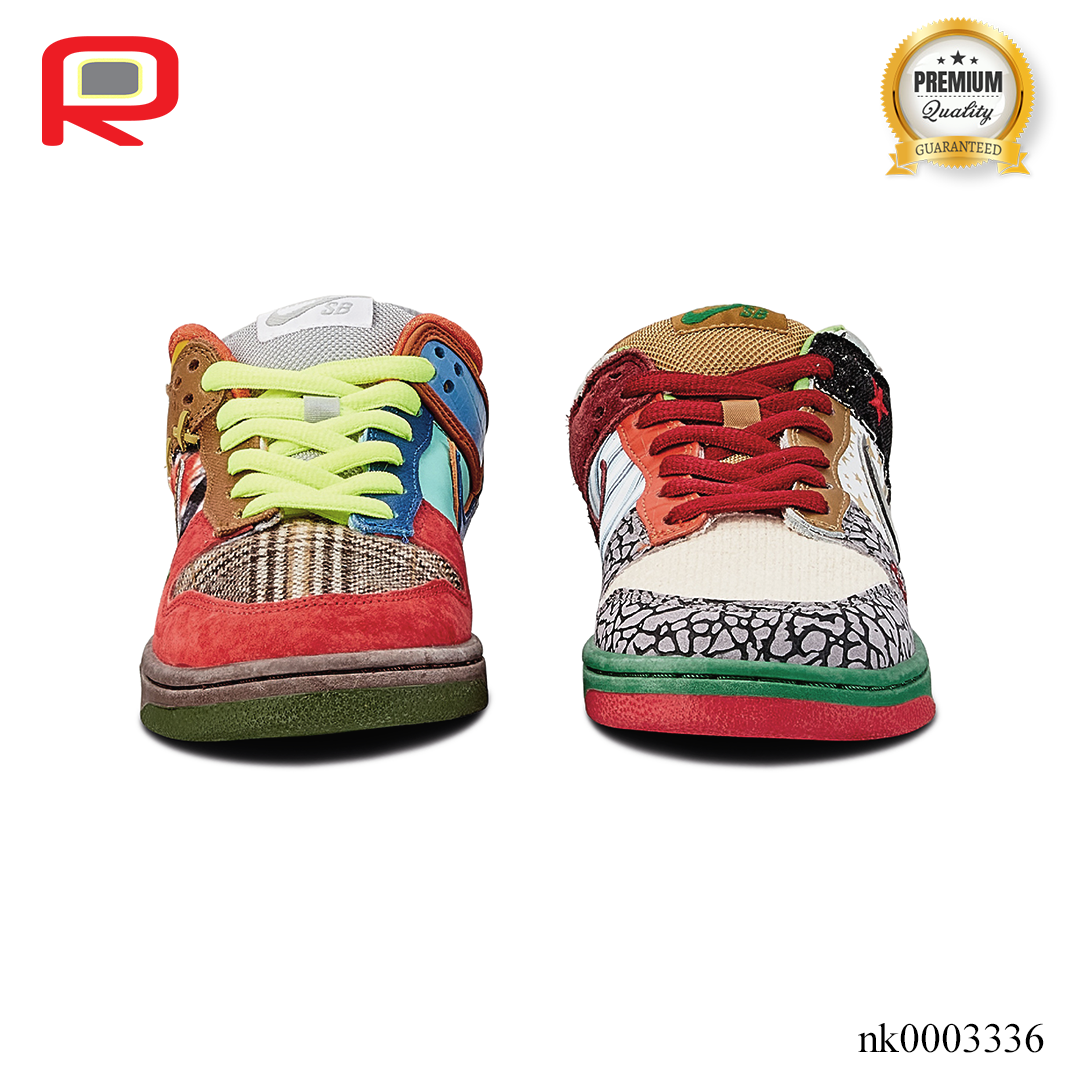 SB Dunk Low What The Dunk Shoes Sneakers - nk0003336 image 5