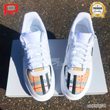 AF 1 BUR 2 Custom Shoes Sneakers - nk0003241 image 0