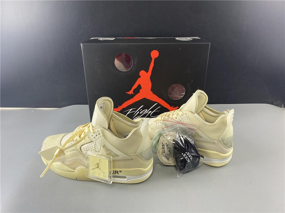 AJ 4 Retro ow Sail Shoes Sneakers - nk0001339 image 20