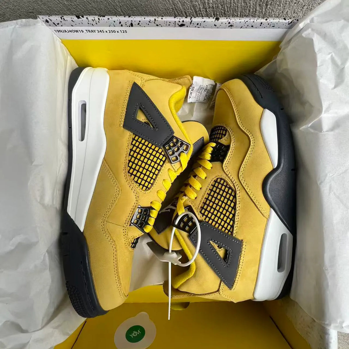 AJ 4 Retro Lightning 2021 Shoes Sneakers - nk0005014 image 7