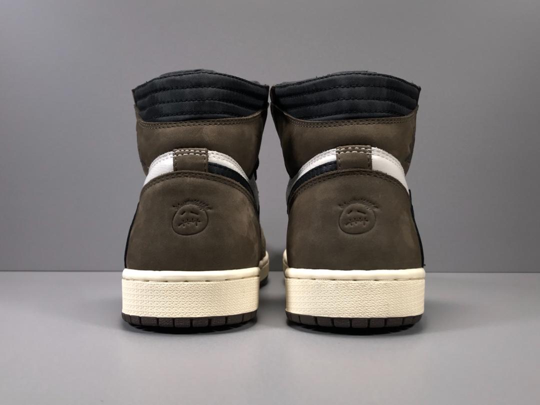 Travis Scott x AJ 1 High OG Mocha Shoes Sneakers – nk0000014 image 11