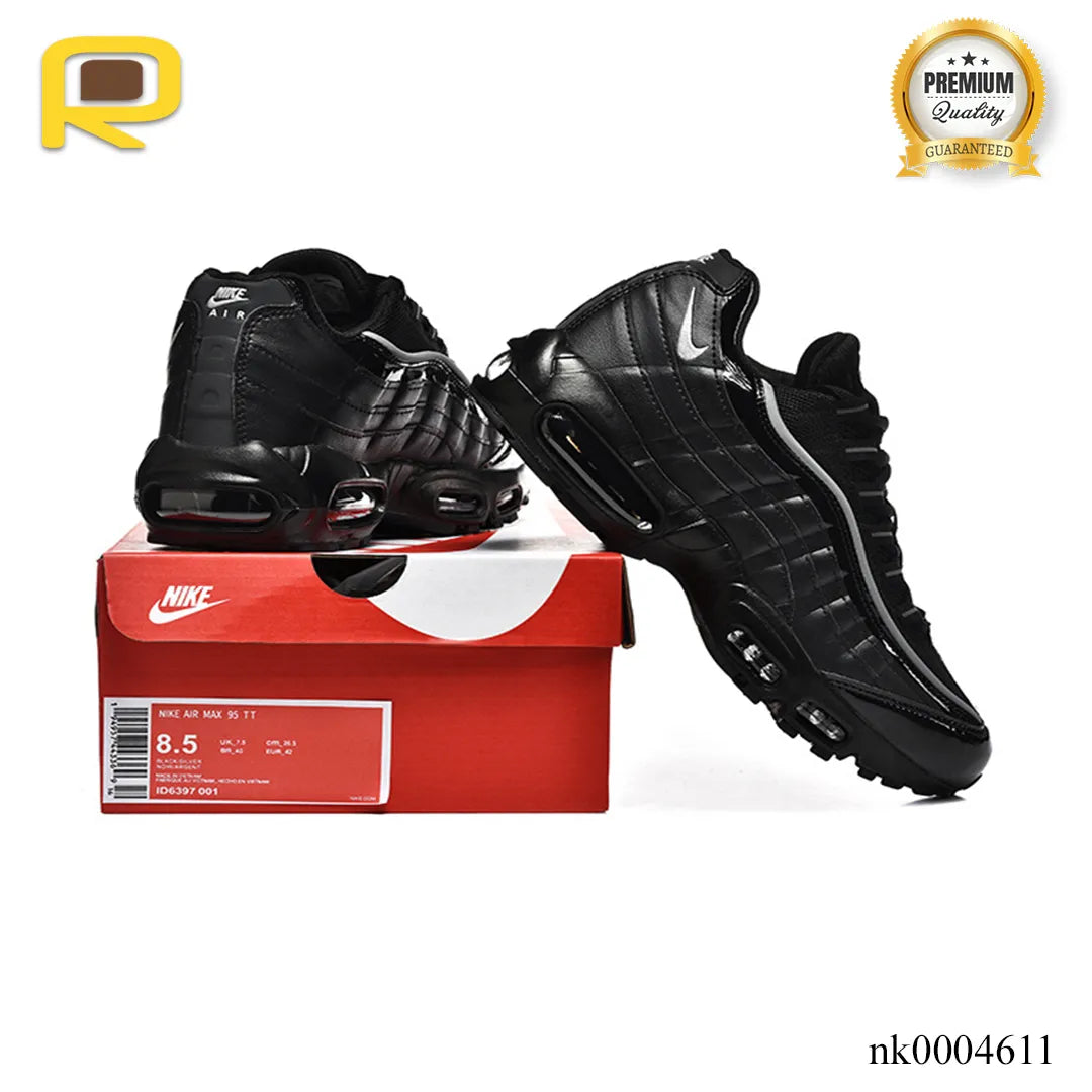 AM 95 Black Patent Shoes Sneakers - nk0004611 image 6