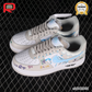 AF 1 07 Low White Light Grey Multi-Color Custom Shoes Sneakers - nk0002986 image 2
