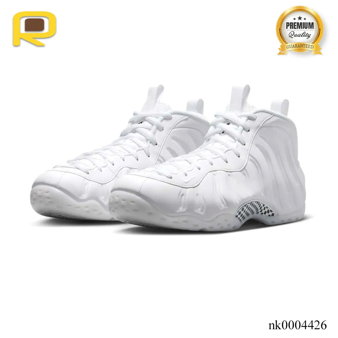 Air Foamposite One Triple White Shoes Sneakers – nk0004427 image 2